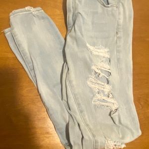 Ugh this colored ripped jeans